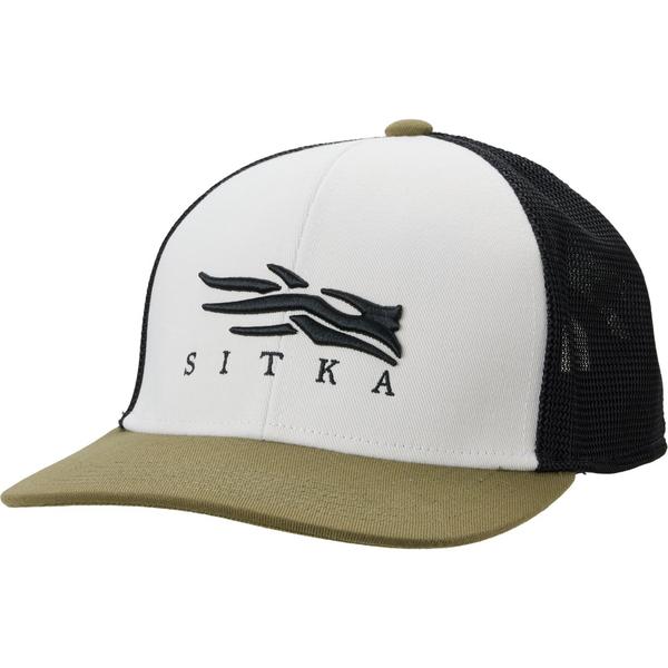スィティカ メンズ アクセサリー 帽子 Sitka Icon Flex Mid Trucker Hat Olive Green グリーン