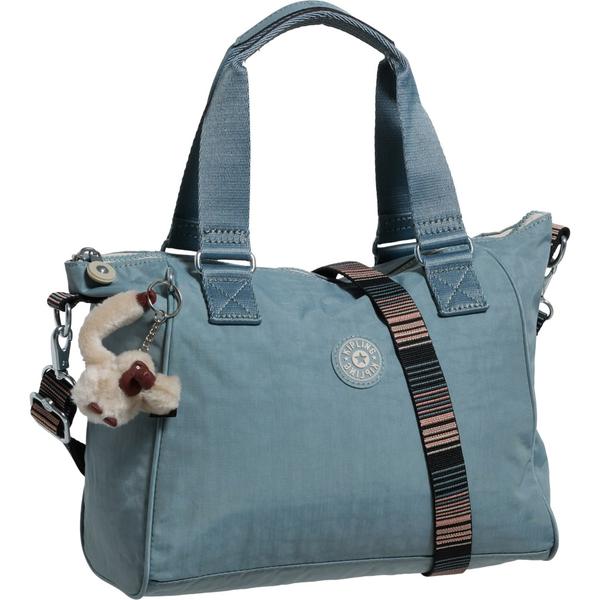 キプリング レディース バッグ Kipling Amiel Crossbody Bag Relaxed Grey Multi Stripe グレー