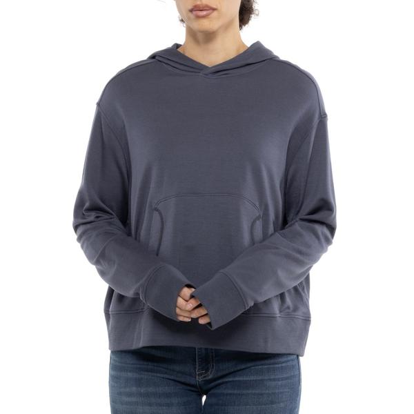 アイスブレーカー レディース アウター ジャケット・ブルゾン ウール パーカー Icebreaker Crush II Hoodie - Merino Wool Graphite グラファイト