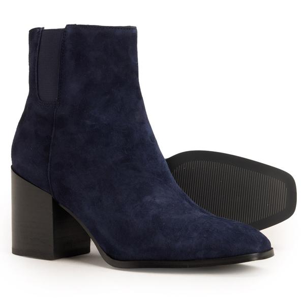 バイオニック レディース シューズ ブーツ・レインブーツ スエードクロス Vionic Vynn Boots - Suede (For Women) Navy 米国海軍 その他-靴-レディース靴