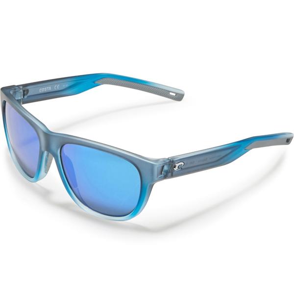 コスタ メンズ 添え物 サングラス・アイウェア Costa Bayside Sunglasses - Polarized 580G Mirror Lenses Gray Blue Mirror 580G 薄墨色