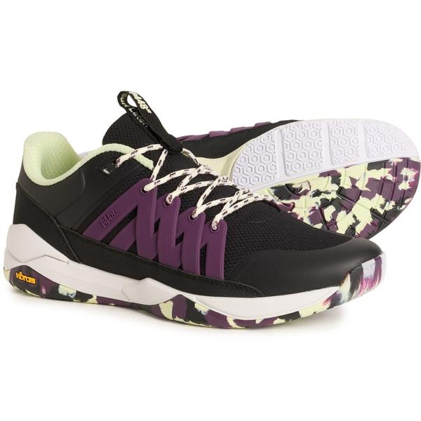 ピーフォーフォーエイト メンズ シューズ スニーカー P448 Court Sneakers (For Men) Black-Purple ブラック｜ReVida 店