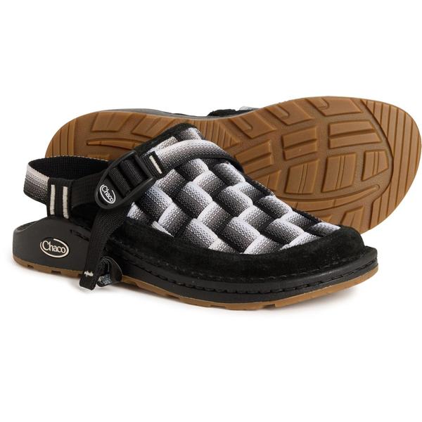 白墨 レディース シューズ スリッポン・ローファー Chaco Canyon Woven Clogs (For Women) Fade B/W