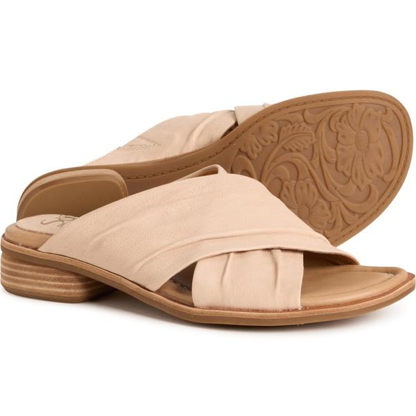 ソフト レディース シューズ サンダル レザー Sofft Fallon Sandals - Leather (For Women) Tapioca Grey グレー|ReVida 店