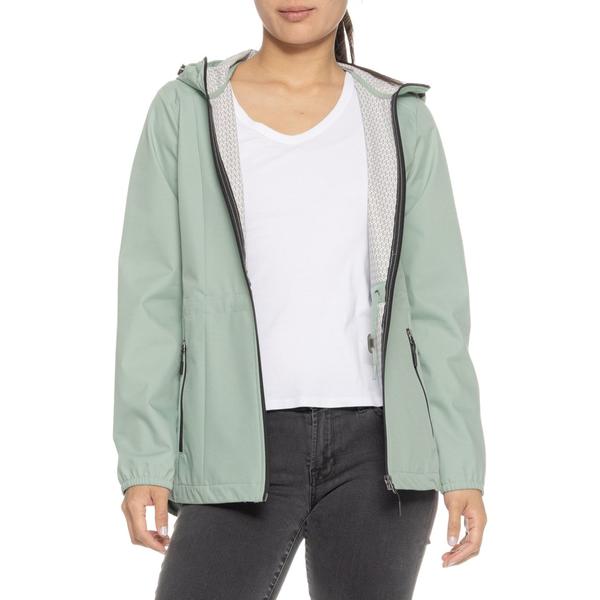 無償性 カントリー レディース アウター 上衣・上衣 Free Country X20 FreeCycle Anorak Rain Jacket - UPF 50+ Waterproof Eucalyptus
