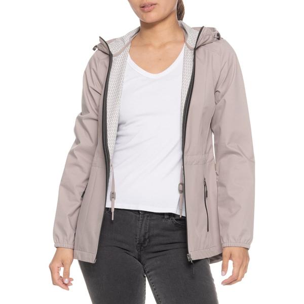 無償性 カントリー レディース アウター 上衣・上衣 Free Country X20 FreeCycle Anorak Rain Jacket - UPF 50+ Waterproof Taupe Wood トープ