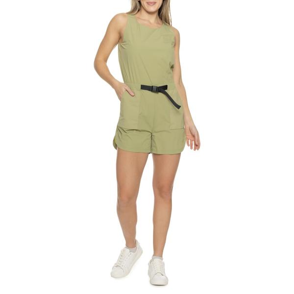 ロシニョール レディース トップス ワンピース ノースリーブ ジャンプスーツ Rossignol Active Jumpsuit - Sleeveless Artichoke Green グリーン｜ReVida 店