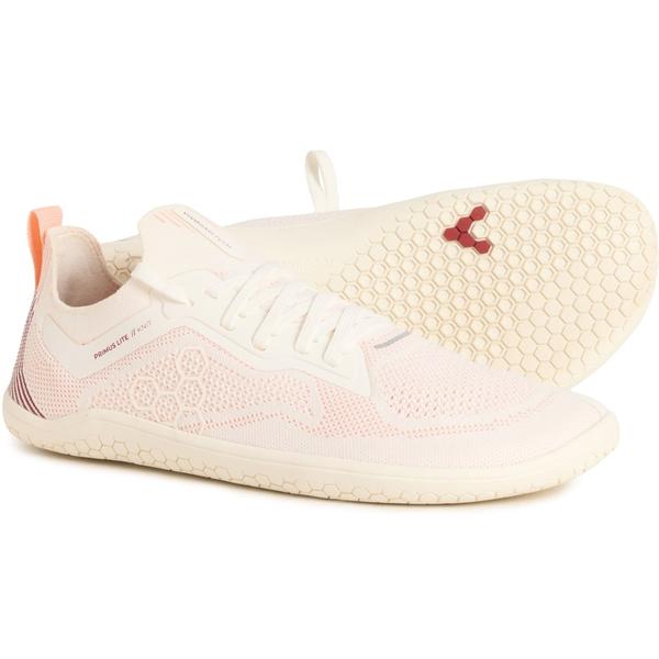 ヴィヴォ ベアフット レディース シューズ スニーカー 編み物 VivoBarefoot Primus Lite Knit Sneakers (For Women) White/ Peach Melba 白いこと