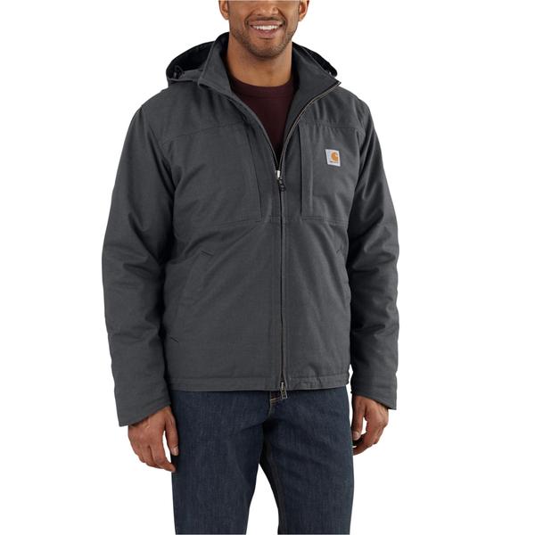 カーハート メンズ アウター ジャケット・ブルゾン Carhartt 102207 Full Swing Loose Fit Quick Duck Thinsulate Jacket - Insulated Shadow|ReVida 店