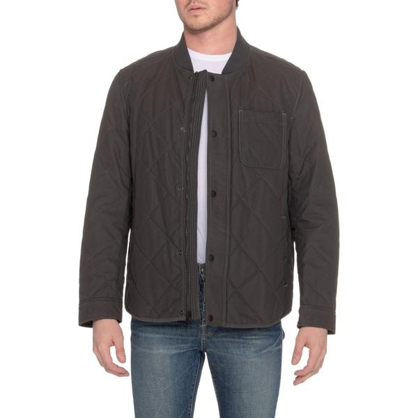 コールハーン メンズ アウター ジャケット・ブルゾン キルティング Cole Haan Quilted Rain Jacket - Insulated Smoke スモーク|ReVida 店