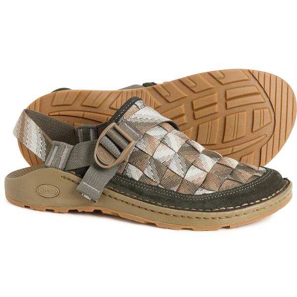 チャコ メンズ シューズ サンダル Chaco Canyon Woven Clogs (For Men) Hazy Grey グレー｜ReVida 店