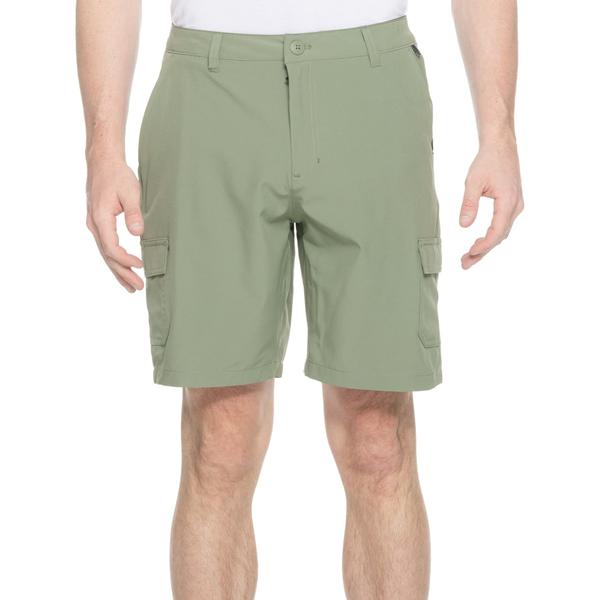 クイックシルバー メンズ ボトムス ハーフパンツ・ショーツ ショートパンツ Quik silver Aqua Ripstop Cargo Amphibian Shorts - UPF 50 Sea Spray アクア｜ReVida 店