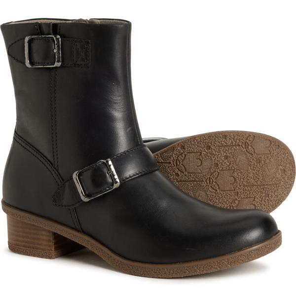 ダンスコ レディース シューズ ブーツ・レインブーツ レザー Dansko Delphine Buckle Boots - Waterproof Leather (For Women) Black ブラック｜ReVida 店