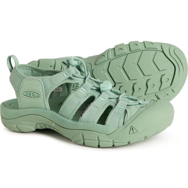 キーン レディース シューズ サンダル Keenewport H2 Sport Sandals (For Women) Monochrome/Granite Green グリーン｜ReVida 店 13,986円