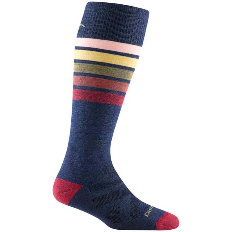 ダーンタフ レディース アンダーウェア 靴下 Darn Tough Snowburst OTC Midweight Socks - Women's Denim デニム