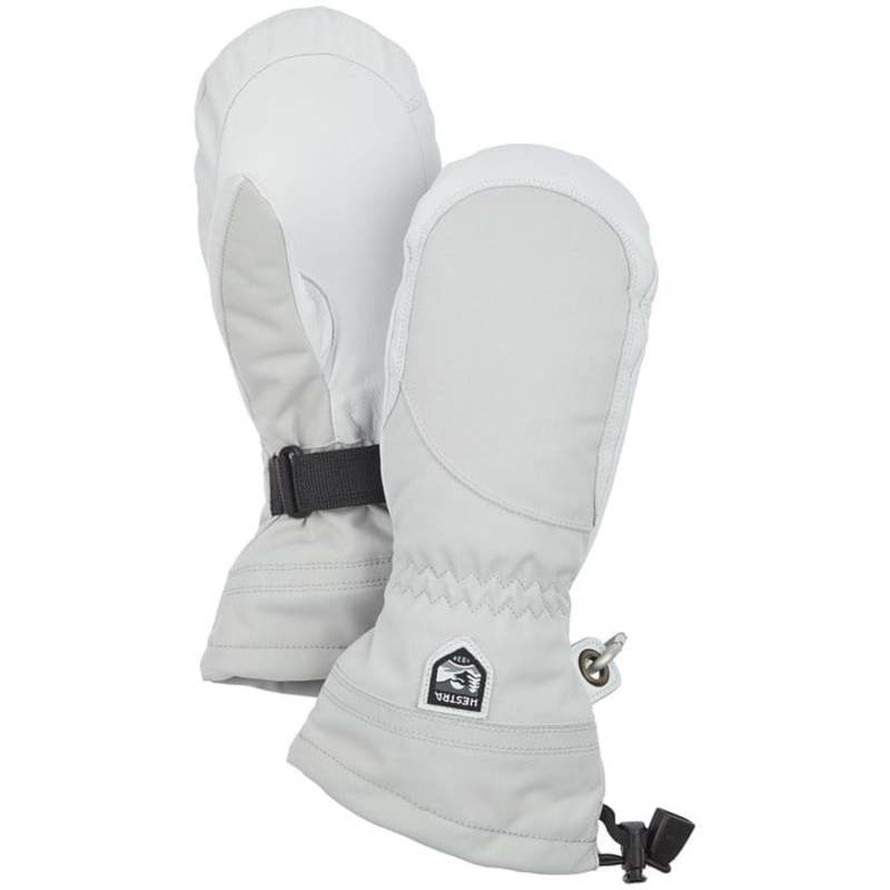 ヘストラ レディース アクセサリー 手袋 Hestra Heli Mittens - Women's Misty Grey/Off White オフホワイト