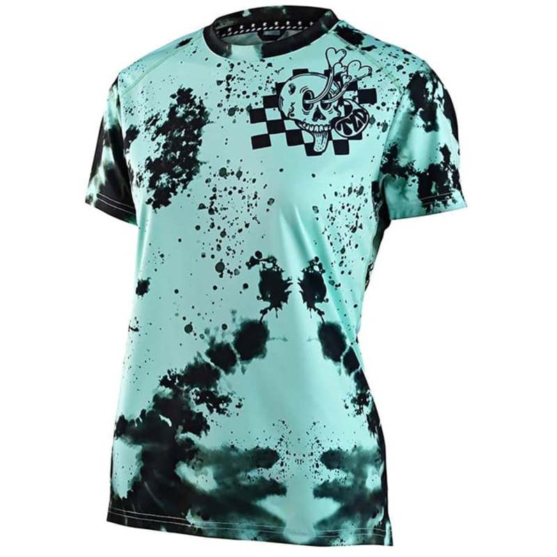 トロイリーデザイン レディース トップス Tシャツ 半袖 ジャージー Troy Lee Designs Lilium Short-Sleeve Jersey - Women's Micayla Gatto Mist｜ReVida 店