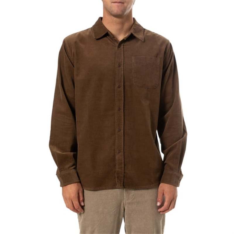 ケイティン メンズ トップス シャツ Katin Granada Shirt Umber
