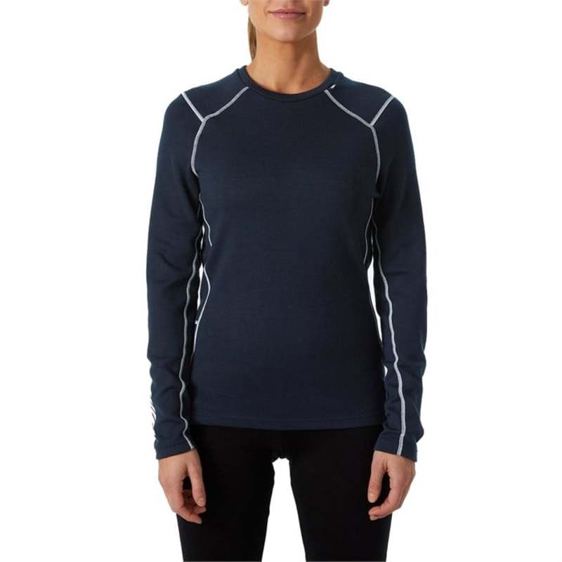 ヘリーハンセン レディース トップス シャツ Helly Hansen Lifa Merino Midweight Crew Baselayer Top - Women's Navy ネイビー