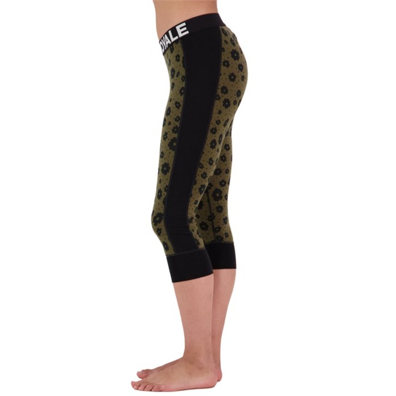 モンスロイヤル レディース ボトムス レギンス MONS ROYALE Cascade Merino Flex 200 3/4 Leggings - Women\u0027s Aoraki Lily