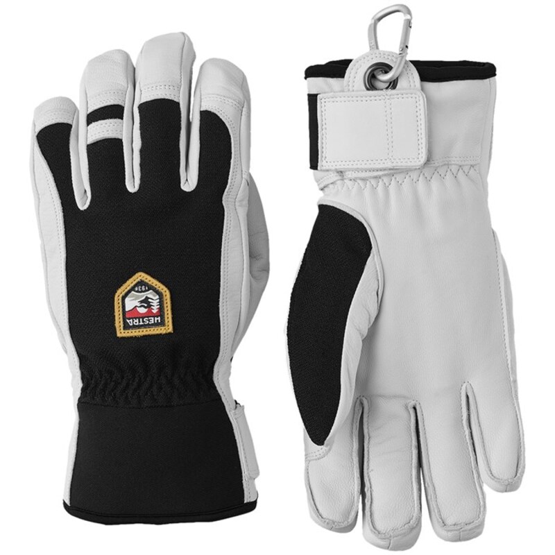 ヘストラ メンズ 付属物 グローブ なめし革 Hestra Army Leather Patrol Gloves Black 黒いこと