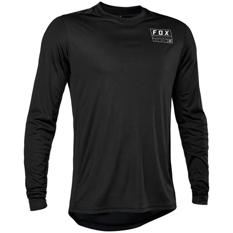 フォックス メンズ トップス Tシャツ ジャージー 長袖 Fox Ranger Swath Long-Sleeve Jersey Black ブラック