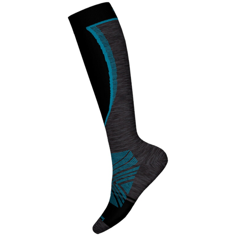 かっこ良い羊毛 レディース アンダーお召しもの ソックス Smartwool Targeted Cushion OTC Socks - Women\u0027s Charcoal 濃灰色