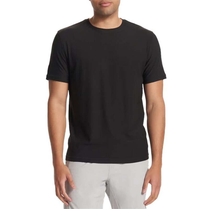 ビュオーリ メンズ トップス Tシャツ Vuori Strato Tech T-Shirt Black ブラック
