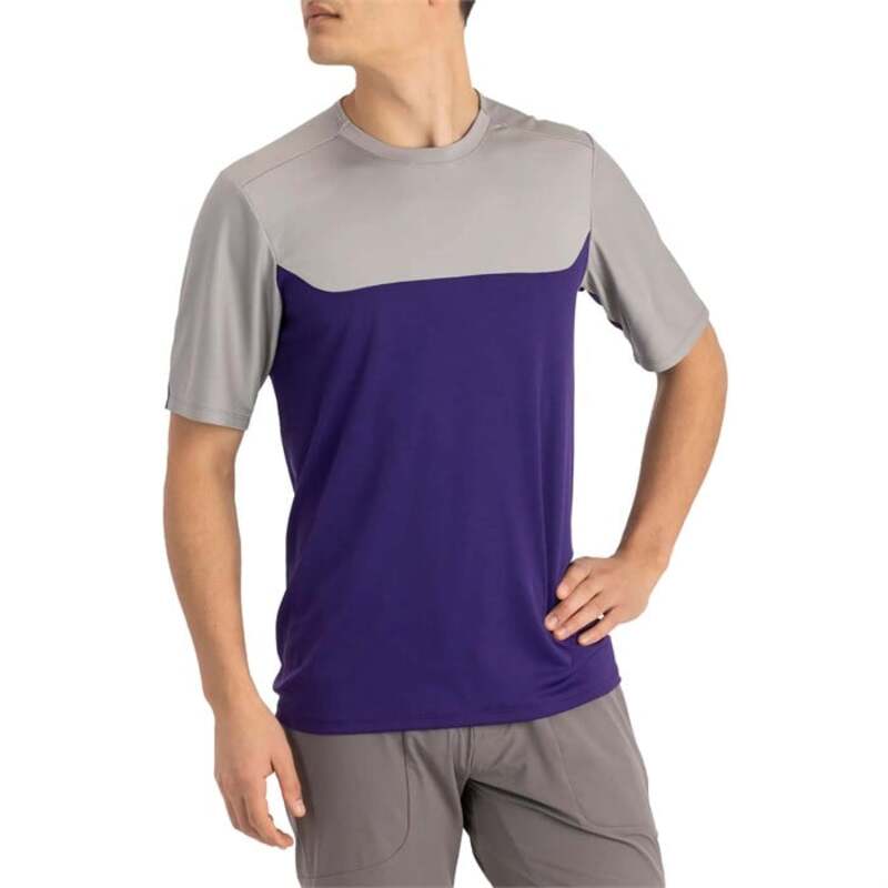 セブンメッシュ メンズ トップス シャツ 半袖 7Mesh Roam Short-Sleeve Shirt Purple Moon パープル 15,736円