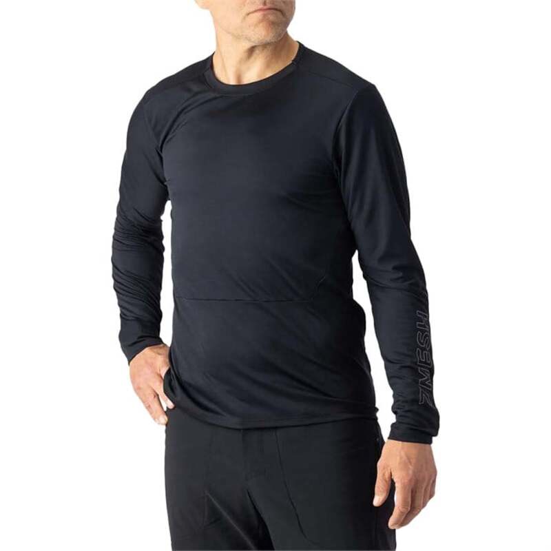 七つメッシュ メンズ トップス プルオーバー 長袖 7Mesh Roam Long-Sleeve Shirt Black 黒いこと メンズファッション-トップス-カジュアルシャツ