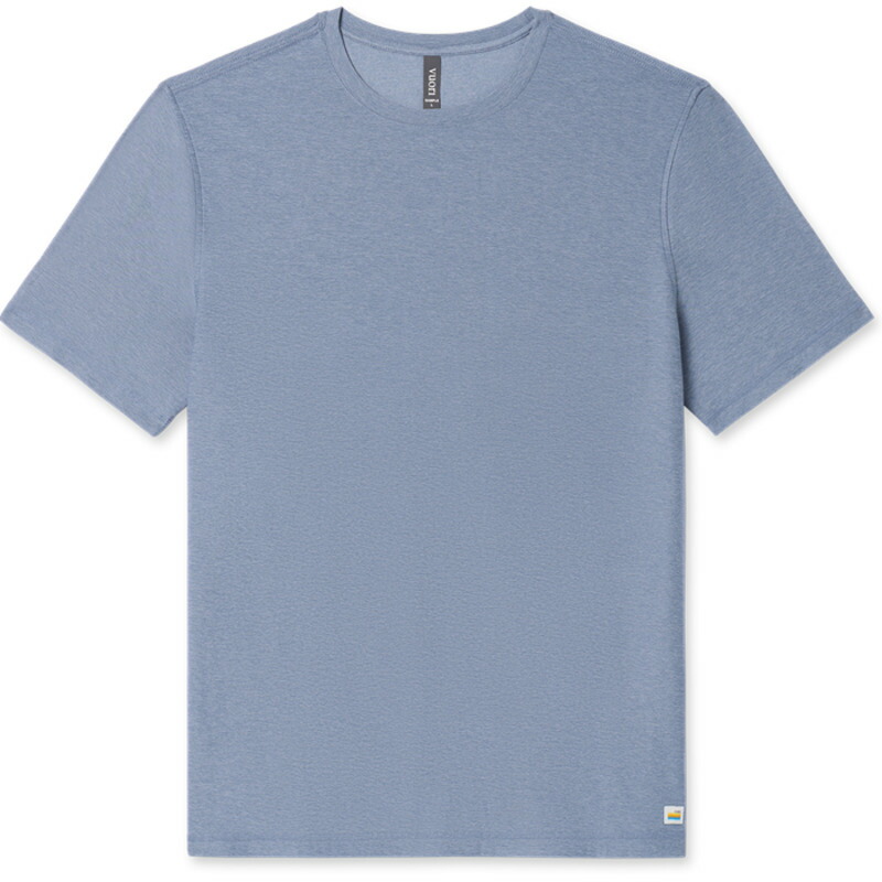 ビュオーリ メンズ トップス シャツ Tシャツ Vuori Strato Tech T-Shirt - Men's Chambray Heather ヘザー