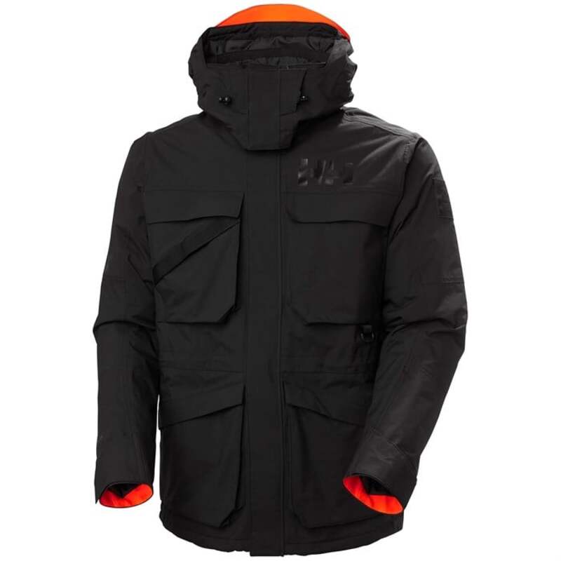 ヘリーハンセン メンズ アウター ジャケット・ブルゾン ジャケット Helly Hansen ULLR D Heritage Long Jacket - Men's Black ブラック