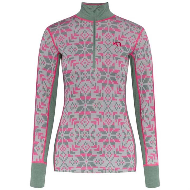 カリ ツラー レディース トップス シャツ Kari Traa Else Half-Zip Top - Women's Sage セージ