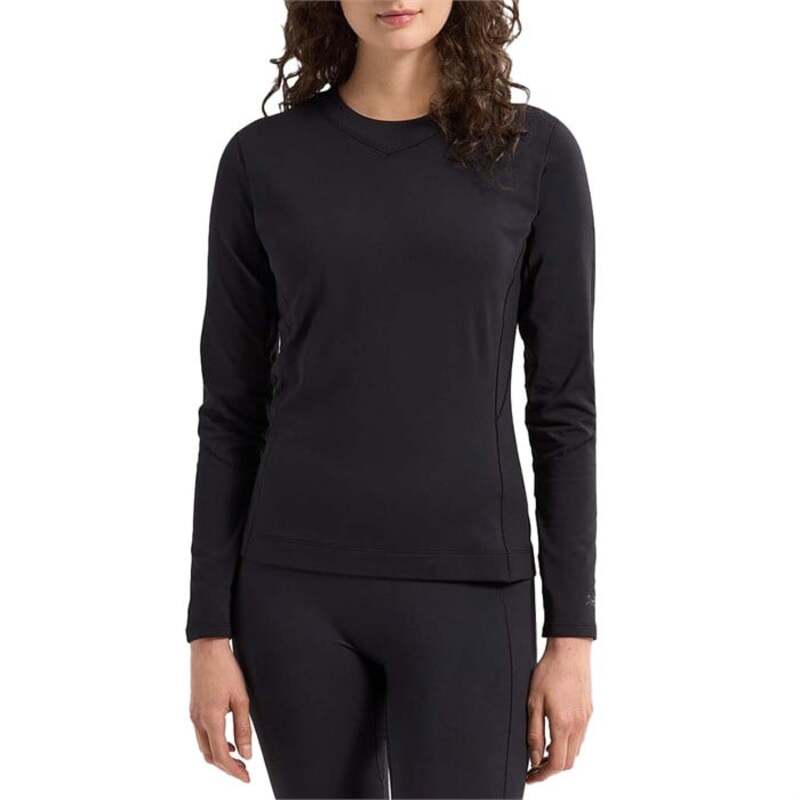アークテリクス レディース トップス シャツ Arc'teryx Rho Crew - Women's Black ブラック