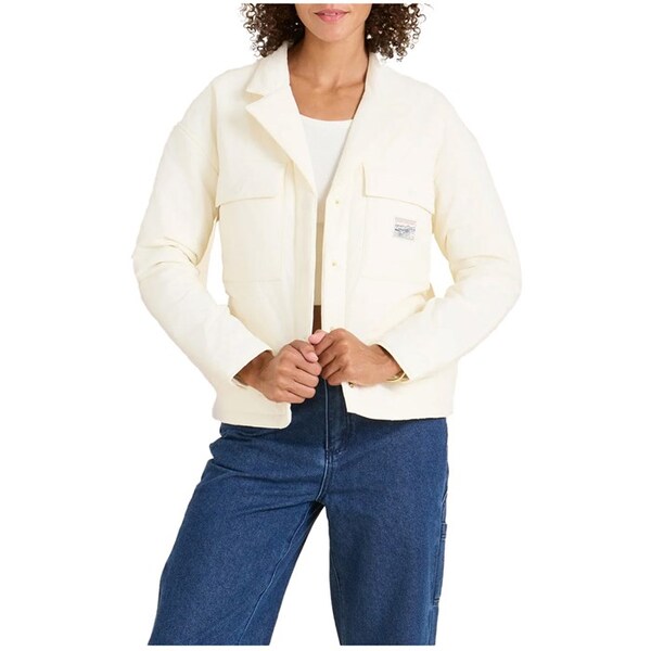 ローアク レディース アウター ジャケット・ブルゾン プラスサイズ ジャケット Roark Passport Plush Jacket - Women's White Wolf ホワイト