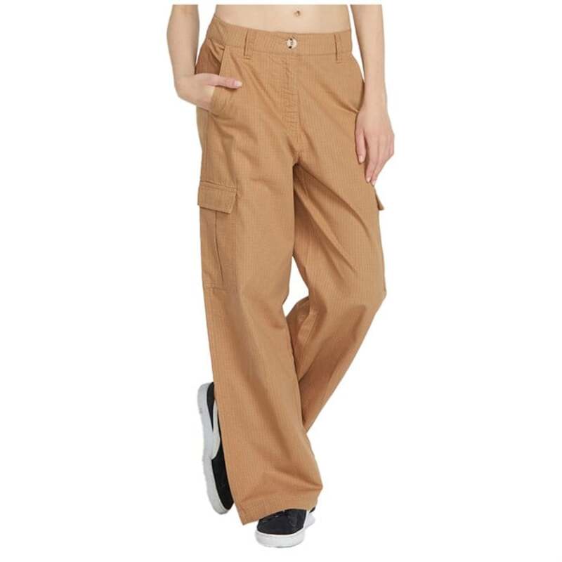 ボルコム レディース ボトムス カジュアルパンツ パンツ Volcom Cargstone Pants - Women's Mocha モカ