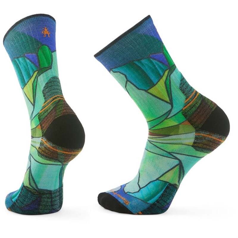 スマートウール メンズ アンダーウェア 靴下 プリント Smartwool Hike Targeted Cushion Mirror Mountain Print Crew Socks - Men's Capri