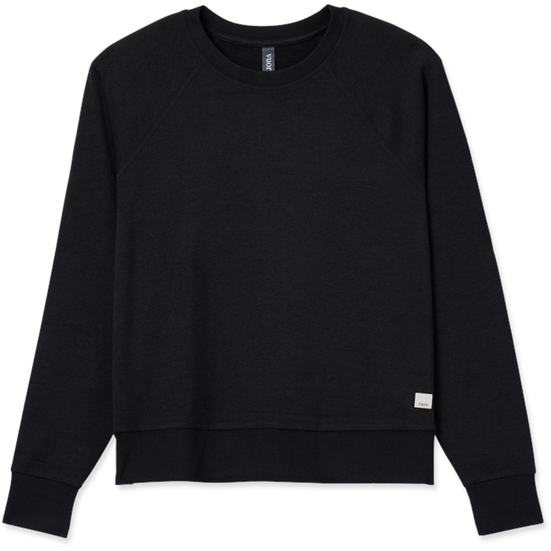 ビュオーリ レディース アウター ニット・セーター 長袖 Vuori Long-Sleeve Halo Crew - Women's Black Heather ブラック