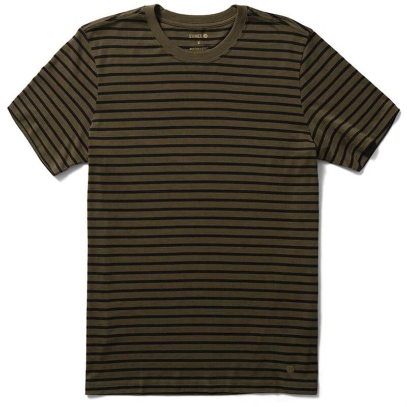 スタンス メンズ トップス Tシャツ Stance Premiere T-Shirt - Men's Steel Green グリーン