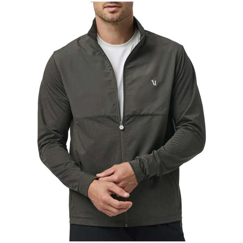 ビュオーリ メンズ アウター ジャケット・ブルゾン ジャケット Vuori Sunday Element Track Jacket - Men's Kale Heather ヘザー