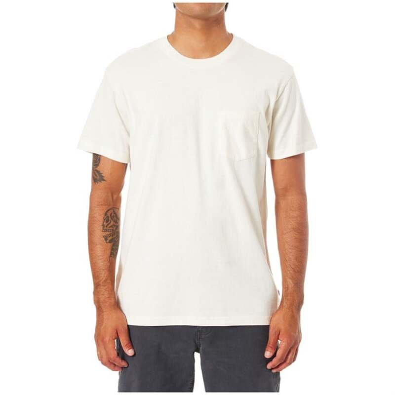 ケイティン メンズ トップス Tシャツ Katin Base T-Shirt - Men's Vintage White ホワイト