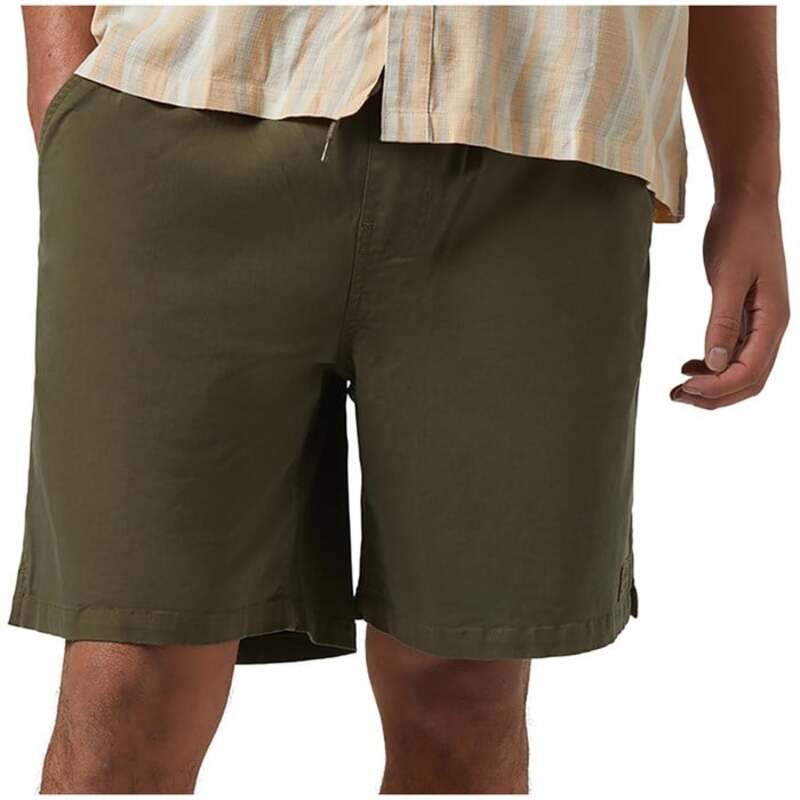 ブリクス英トン メンズ ボトムス 二分の一ズボン下・さる股引き ヴィンテージ 遊撃手ズボン下 Brixton Everyday Vintage Wash Shorts - Men\u0027s Washed Ivy Green 緑であること ズボン・パンツ-メンズファッション