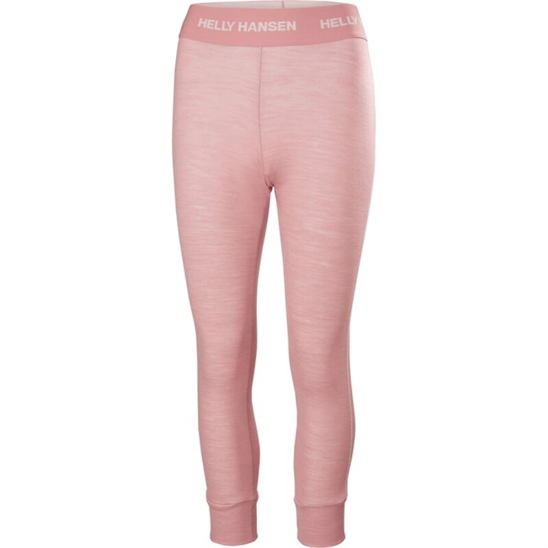 ヘリーハンセン レディース ボトムス 心地好いズボン下 ズボン下 Helly Hansen Lifa Merino Midweight 3/4 Baselayer Pants - Women\u0027s Pink Salt サクラ色