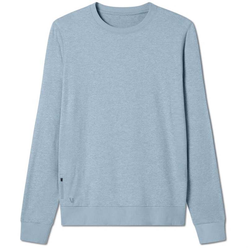ビュオーリ メンズ アウター パーカー・スウェット Vuori Ponto Performance Crew - Men's Flint Heather ヘザー