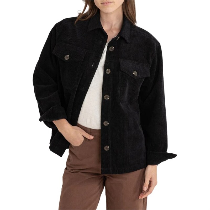 リズム レディース アウター ジャケット・ブルゾン コーデュロイ ジャケット Rhythm Kendrick Corduroy Jacket - Women's Black ブラック