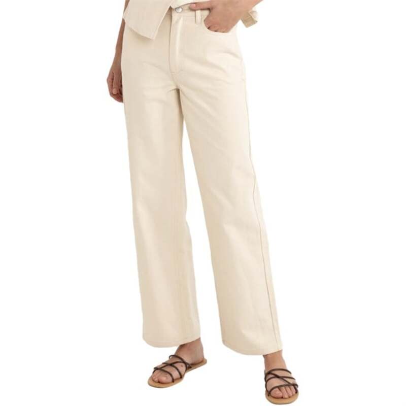 音楽的リズム レディース ボトムス 心地好いズボン下 ズボン下 Rhythm Beyond Relaxed Leg Pants - Women\u0027s Cream 皮膚軟化剤 パンツ-ボトムス