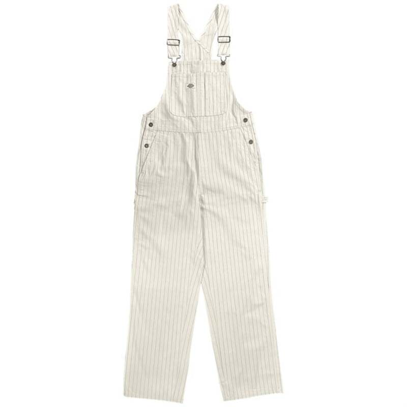 ディッキーズ レディース ボトムス カジュアルパンツ オーバーオール Dickies Service Bib Overalls - Women's Egret