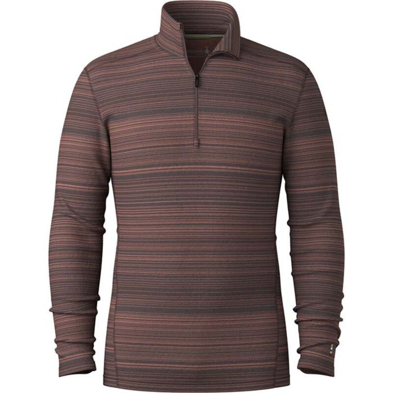 スマートウール メンズ トップス シャツ Smartwool Classic Thermal Merino Base Layer 1/4 Zip Top - Men's Mink Color Shift ミンク