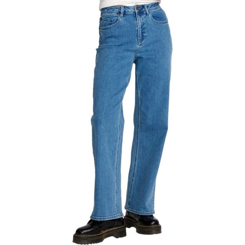ボルコム レディース ボトムス カジュアルパンツ パンツ Volcom Stoned BF Hirise Pants - Women's Deep River Blues