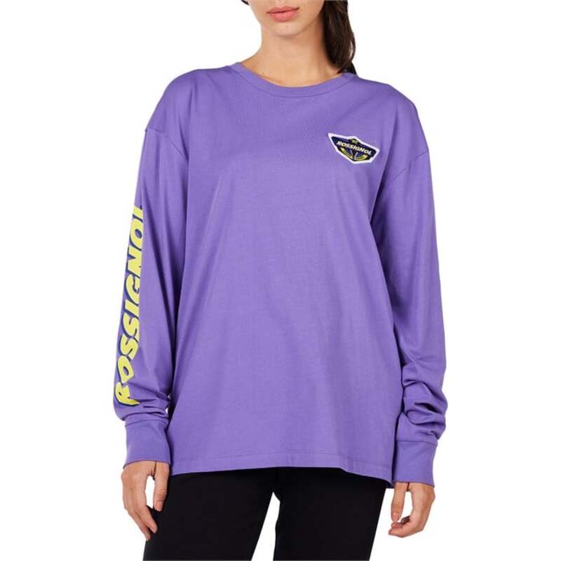 ロシニョール メンズ トップス Tシャツ 長袖 Rossignol Super Long-Sleeve T-Shirt - Unisex Super Violet バイオレット